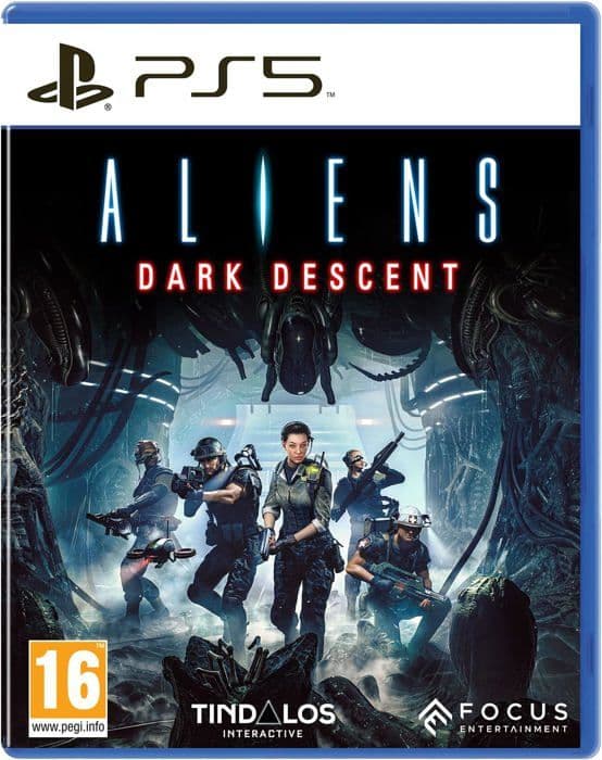 Videospel - Aliens Dark Descent - PS5 - Importversion - Spelbart på Franska - Blu-Ray