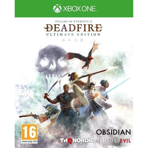 Pillars of Eternity 2: Deadfire - Ultimate Edition Xbox One-spel Vit