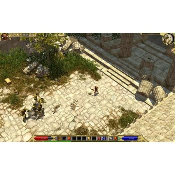Titan Quest PS4-spel Vit