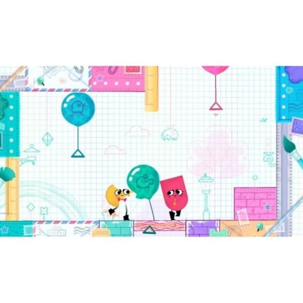 Snipperclips Plus - The Two Make a Pair • Nintendo Switch-spil