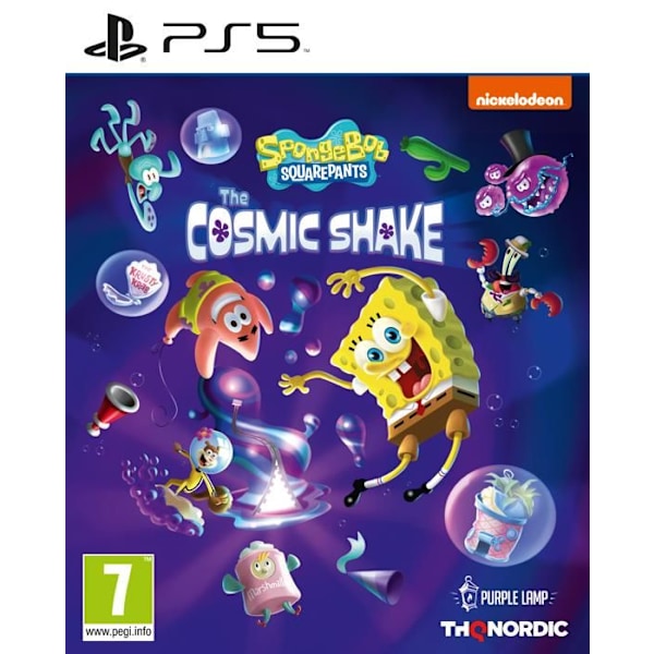 Videospil - SpongeBob SquarePants - The Cosmic Shake - PS5 - Adventure - 7+