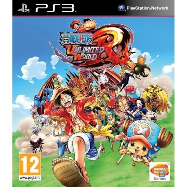 One Piece Unlimited World Red PS3-spil Vit