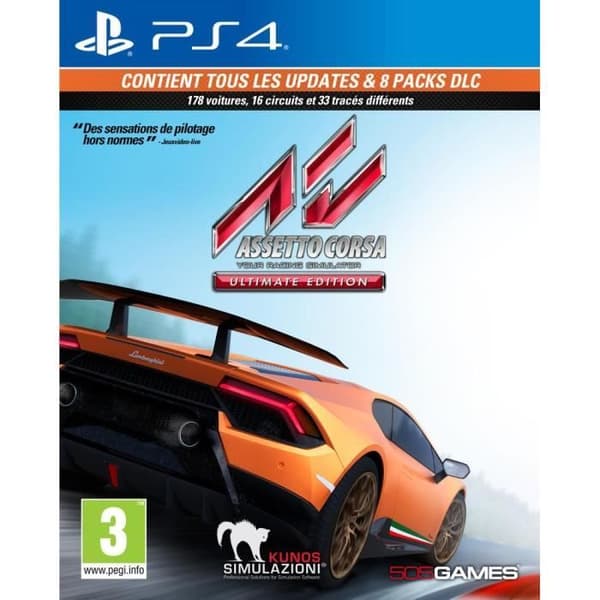 Assetto Corsa: Ultimate Edition PS4-peli