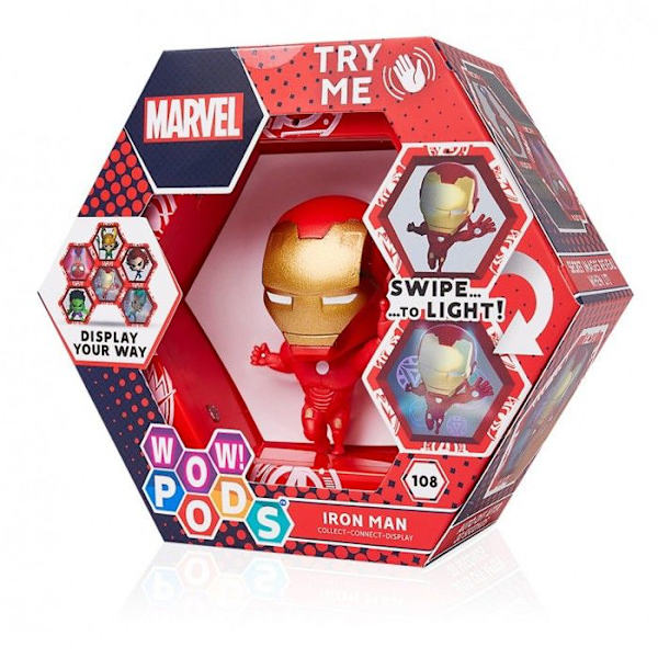 WOW hahmo! Marvel Pods: Iron Man [108] Flerfärgad