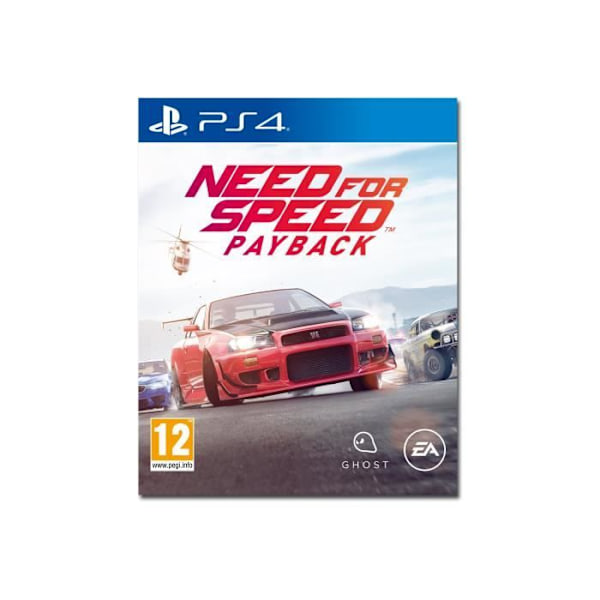 Videopeli - Electronic Arts - Need for Speed Payback - PS4 - Kilpailu - 1 pelaaja