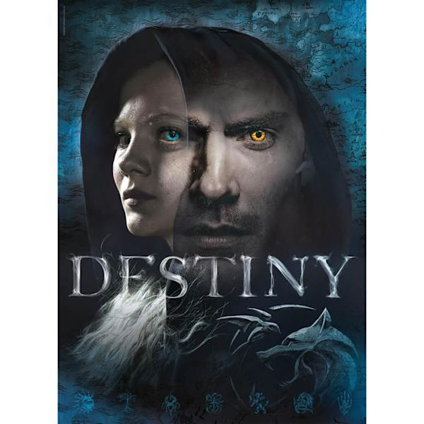 Puzzle 1000 palikkaa: The Witcher: Destiny Unik farve
