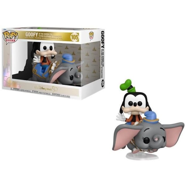 Funko Pop! Åk SUPDLX: WDW50- Dumbo w/Långben