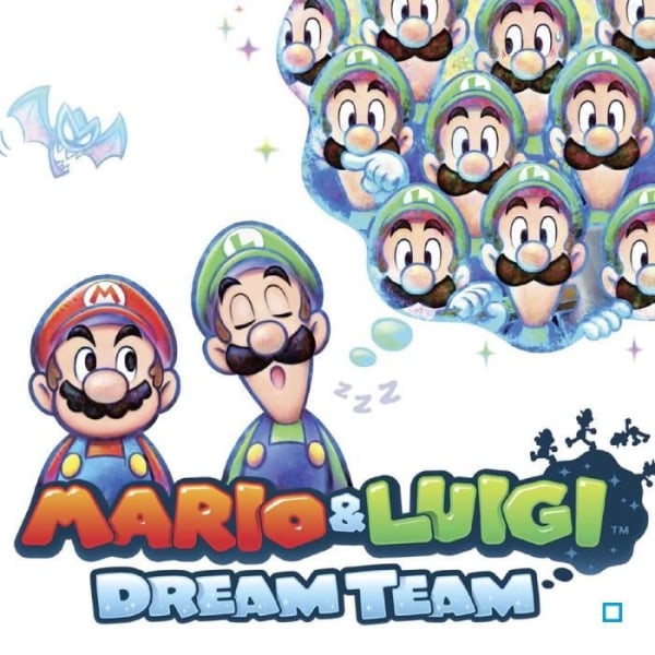 Mario &amp; Luigi Dream Team Bros 3DS-spel