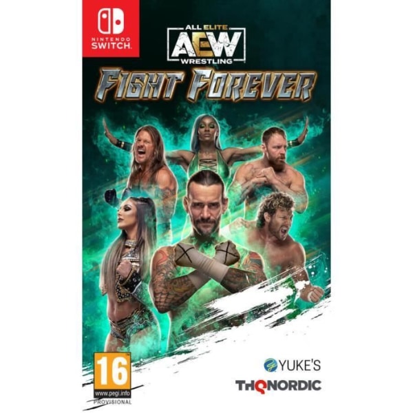 AEW All Elite Wrestling Fight Forever-spel Nintendo Switch kastanj