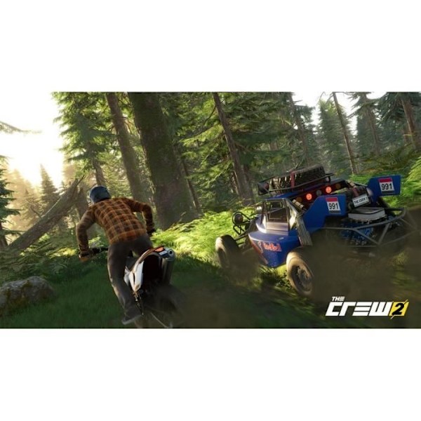 The Crew 2 PS4 peli Röd