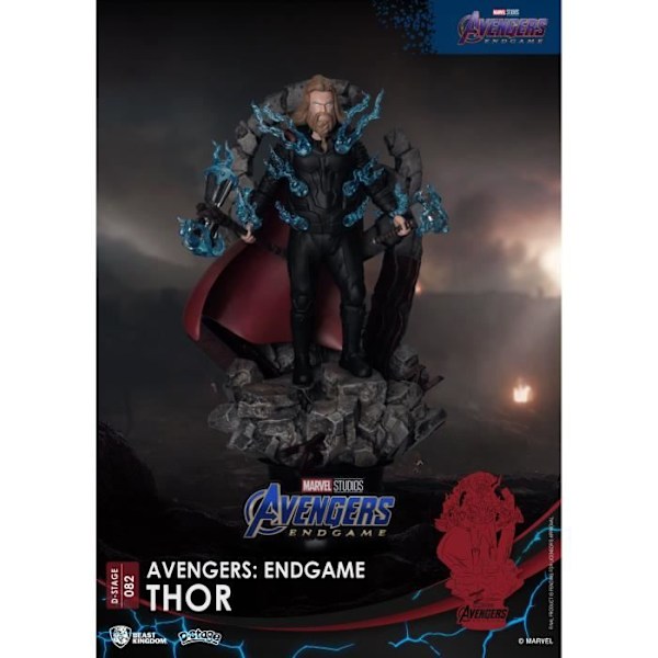 Diorama - DISNEY - Thor - Avengers: Endgame - Hvid - Interiør - Marvel