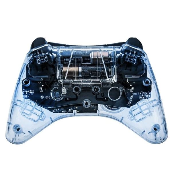 Spilkonsol - Afterglow - Pro Controller - Trådløs - Kompatibel med Wii U - Blå farve