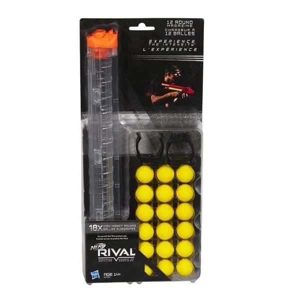 NERF RIVAL - Magasiner + Refills x18