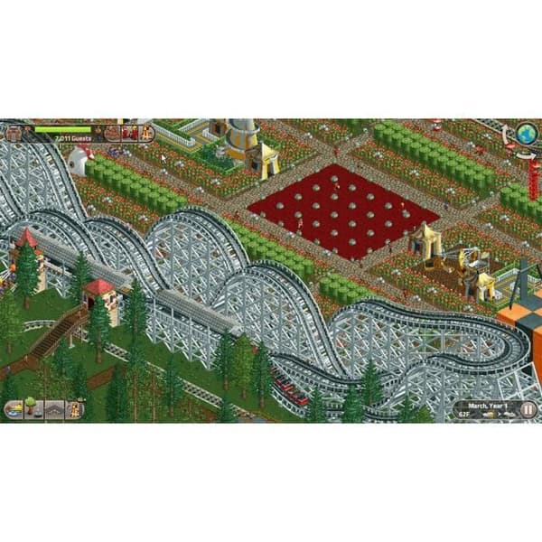 RollerCoaster Tycoon Classic - Nintendo Switch Spil Flerfärgad