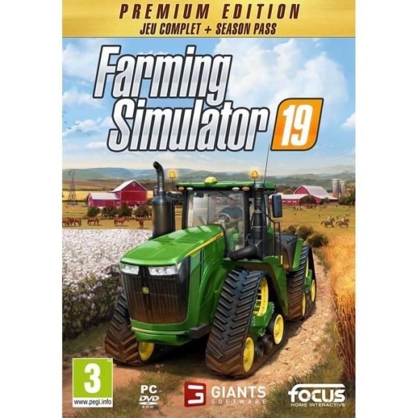 Farming Simulator 19 Premium Edition PC-spel
