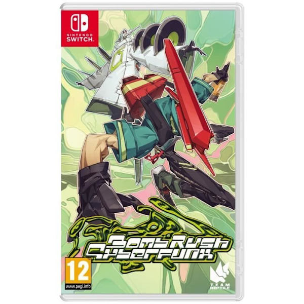 Bomb Rush Cyberfunk - Nintendo Switch-spil