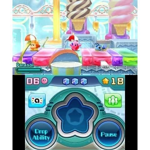 Kirby Planet Robot 3DS spil