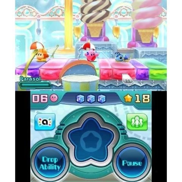 Kirby Planet Robot Game 3DS