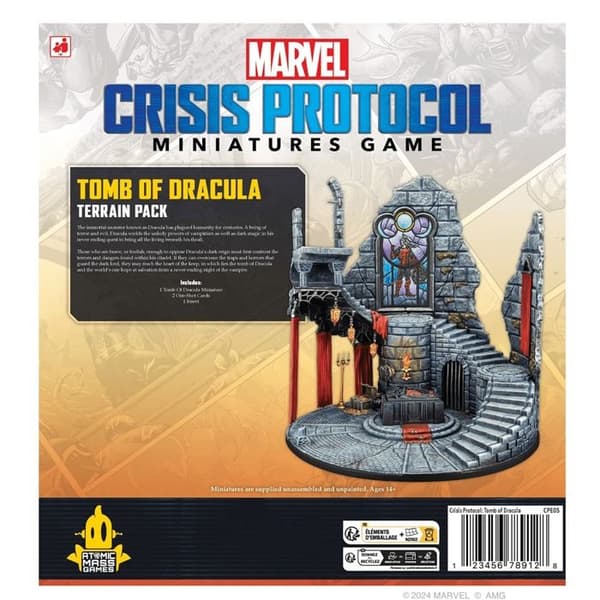 Marvel miniature spilsæt Dracula's grav