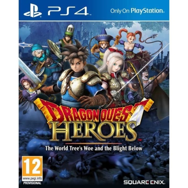 PS4-peli - DRAGON QUEST HEROES: THE WORLD TREE'S WoE AND THE BLIGHT BELOW - Toiminta - Square Enix - Omega Force