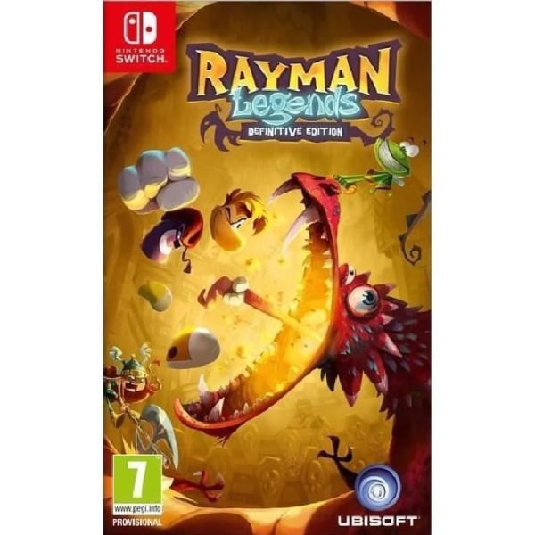 Rayman Legends Definitive Edition Switch + 1 gratis nyckelring