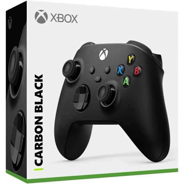 Carbon Black Wireless Xbox Controller svart färg