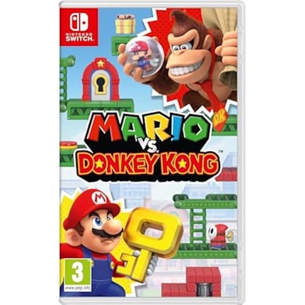 Videospil - NINTENDO - Mario vs. Donkey Kong - 1-2 spillere - Platform - Skift