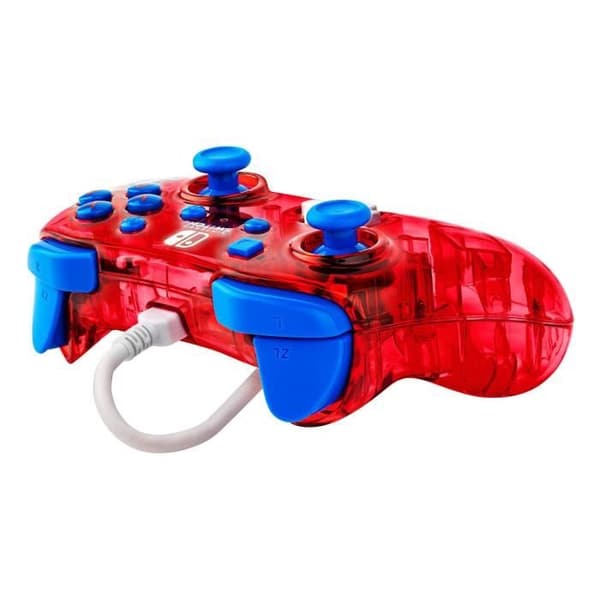 Spilcontroller - Nintendo Switch - Mario Rock Candy - Kable - PDP - Rød Röd