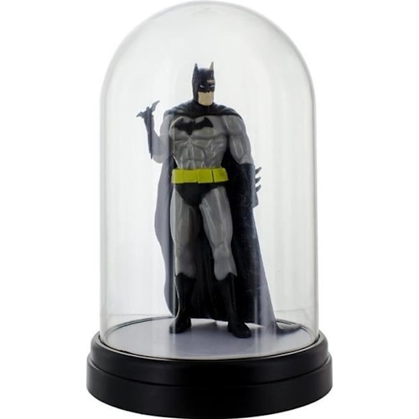 Stemningslampe - PALADONE - Batman - 20 cm - Genopladelig USB - Sort og grå svart och grått