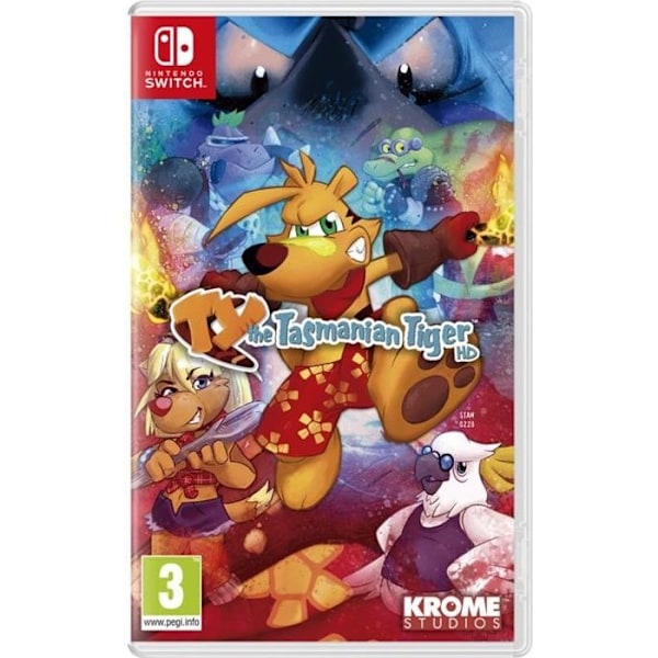 Videopeli - Ty the Tasmanian Tiger HD - Nintendo SWITCH - Alusta - lokakuu 2020