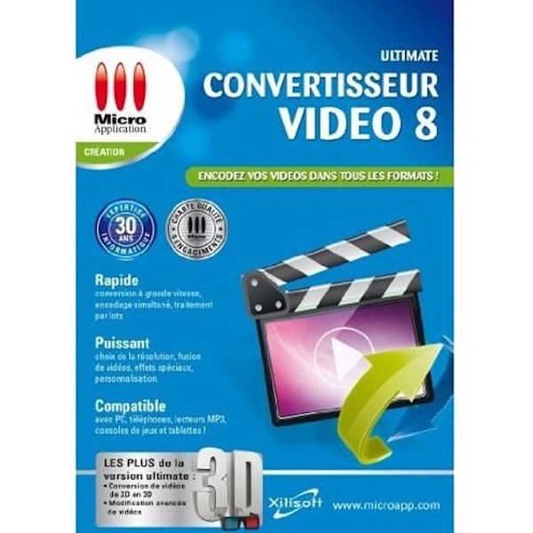 Videoomformer - Mikro App - 8 Ultimate - Videoomdannelse