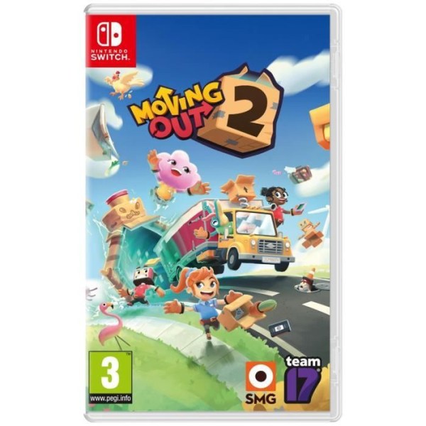 Moving Out 2 - Nintendo Switch-spil Flerfärgad