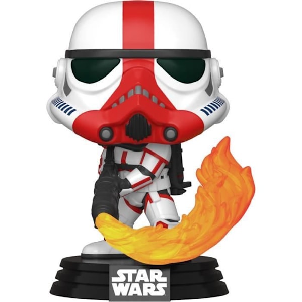 Funko Pop! Star Wars: Mandalorian - Incinerator Stormtrooper Förbränningsugn Stormtrooper