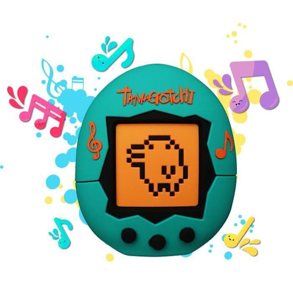 TAMAGOTCHI Bluetooth-högtalare - TEKNOFUN - Grön - Batteri - Pojke och tjej - 3W Grön