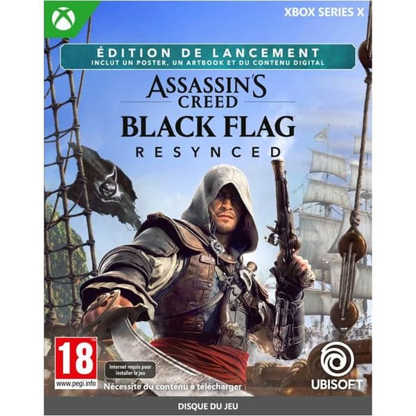 Assassin's Creed Black Flag Resynced Launch Edition-Spel-XBOX SERIES X