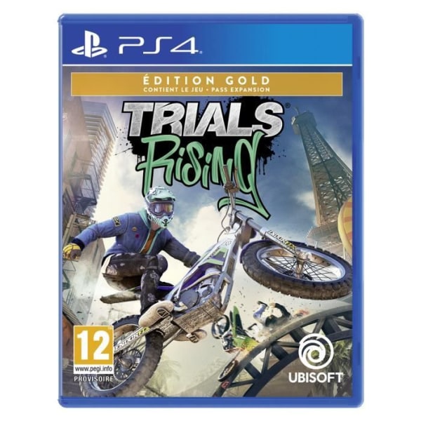 Racingspel - Ubisoft - Trials Rising Gold Edition - Gold Edition - PS4-plattform - Onlineläge