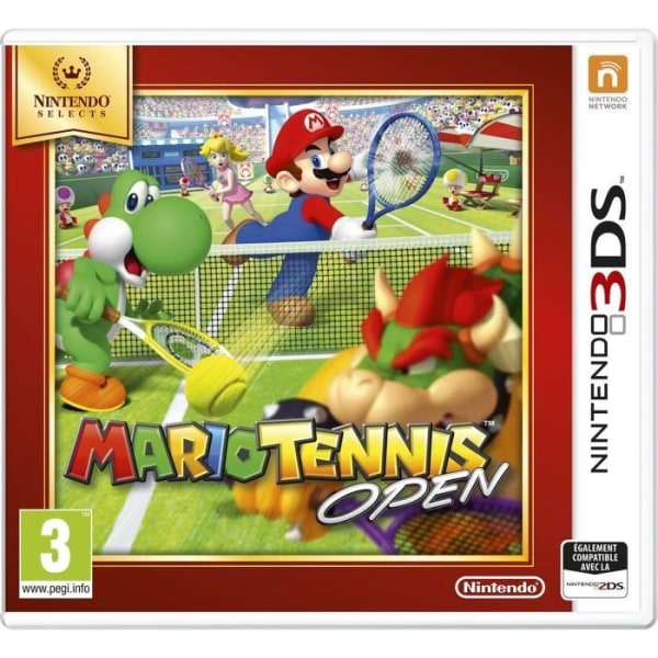 Mario Tennis Open 2 Game Selects 3DS Vit