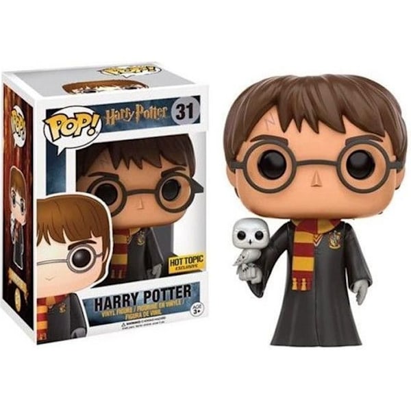 Funko Pop! Harry Potter: Harry Potter med Hedwig Flerfärgad