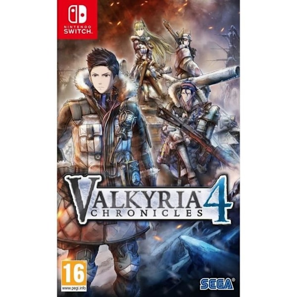 Valkyria Chronicles 4 Switch Game Vit
