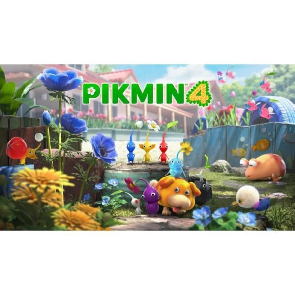 TV-spel - Nintendo - Pikmin 4 - Äventyr - Boxed - 1-2 spelare - PEGI 7+