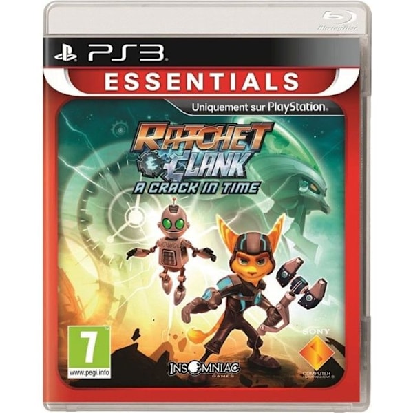 Ratchet & Clank Crack in Time Essentials PS3-spel