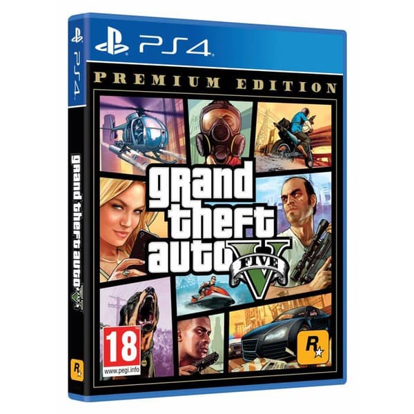 PS4-peli - Rockstar Games - GTA V Premium - Levy