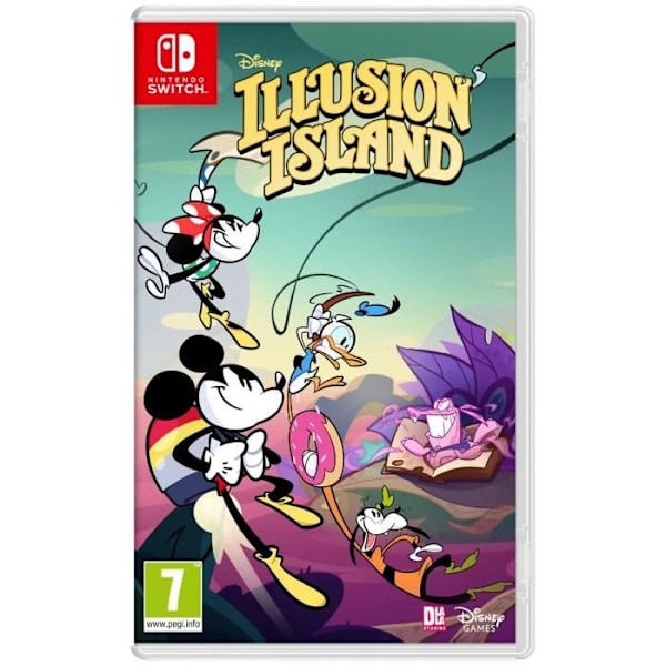 Disney Illusion Island • Nintendo Switch-spel Lila