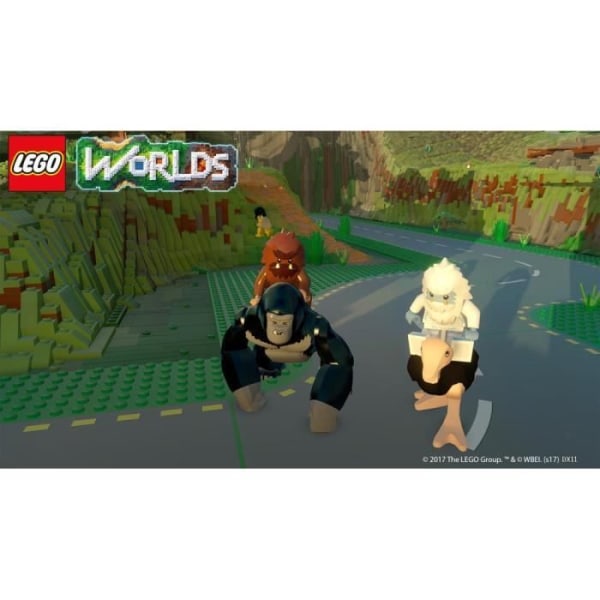 LEGO Worlds PS4-spel Vit