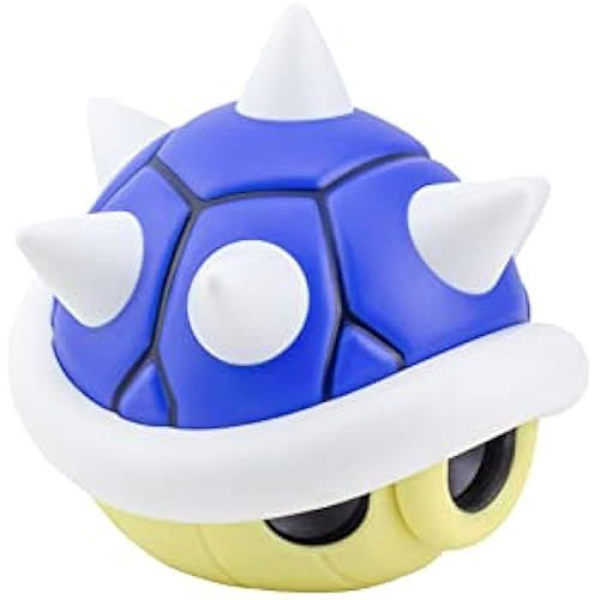 Paladone Super Mario Blue Fodral med ljud | Spelinredning | Officiellt licensierad Nintendo-varor Blå