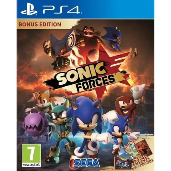 Sonic Forces Edition Bonus Peli PS4 Vit