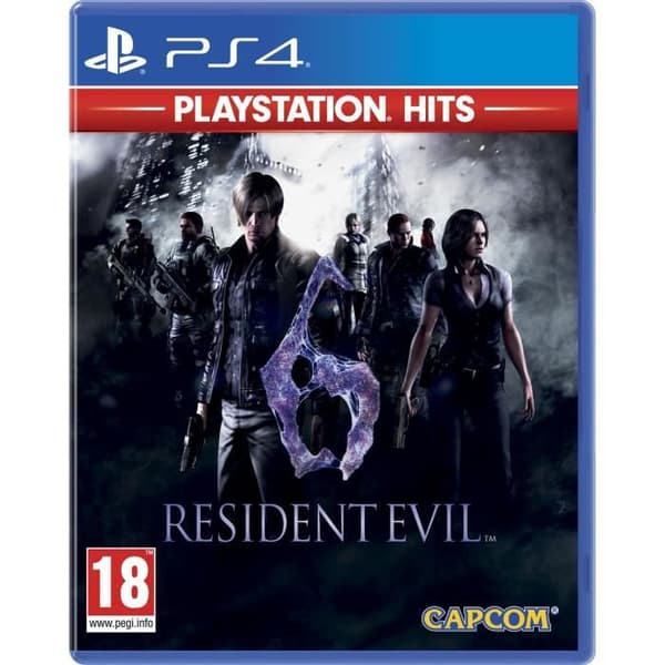 Resident Evil 6 PlayStation Hits Peli PS4