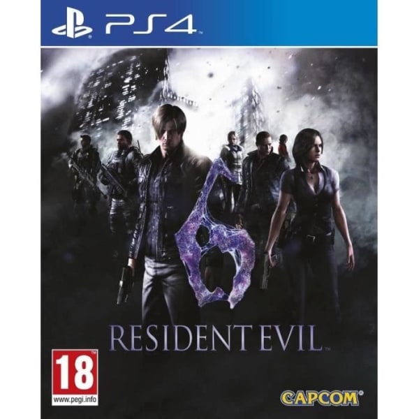 Resident Evil 6 PS4-spel
