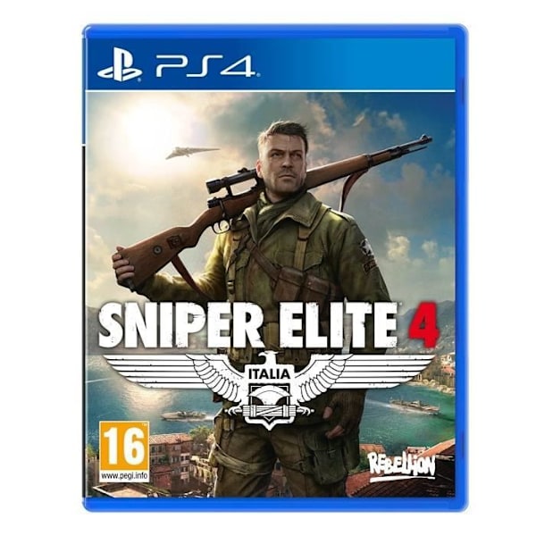 Videospil - Playstation - Sniper Elite 4 - Skydning - FPS - 1 spiller - Fransk version