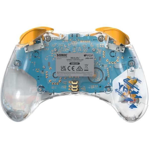 Kabelcontroller til Nintendo Switch™ - PDP - Realmz Tails - LED-belysning Multifarvet